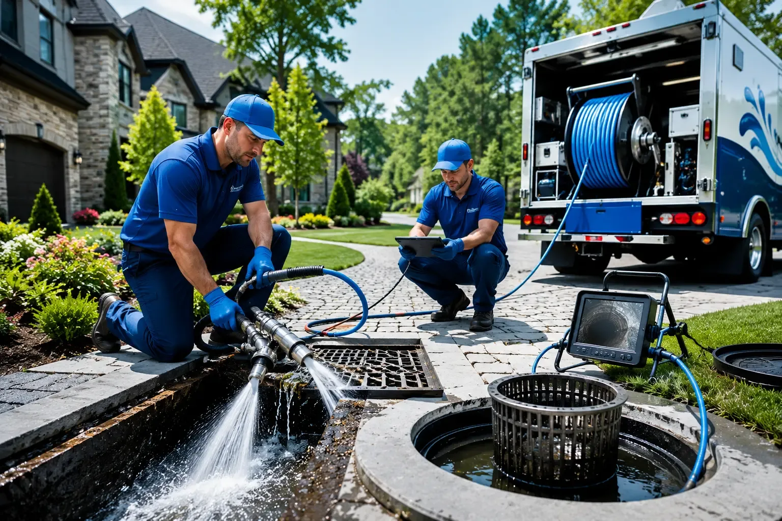 Local outdoor drain cleaning professionals in Trenton, IL